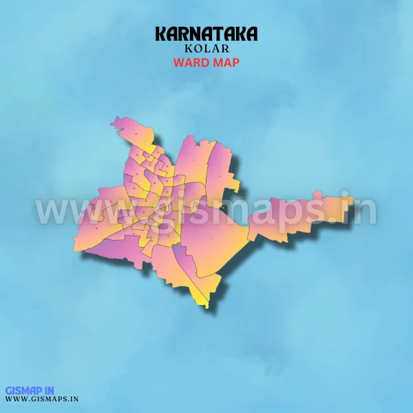 Kolar Ward Map (Karnataka)